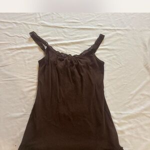 Vintage Y2K Brown Lace Camo